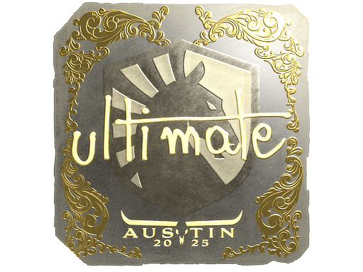 Sticker | ultimate (Gold) | Austin 2025